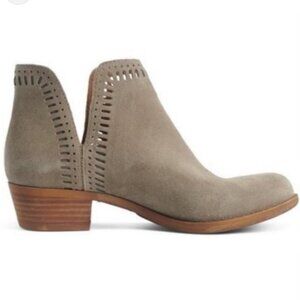 Lucky Brand - Suede Bustina Ankle Booties - 7